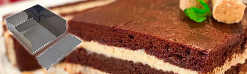 A febre das formas com tampa lateral removível na confeitaria moderna