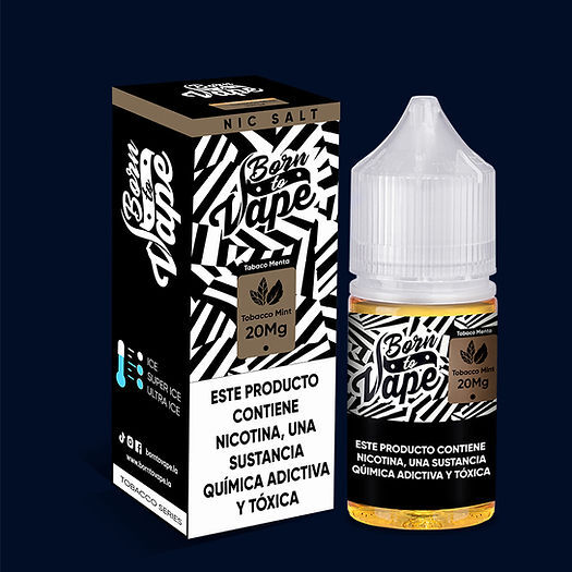 Born to Vape - Tobacco Mint- 30ml 20mg - Vapor Club Brasil