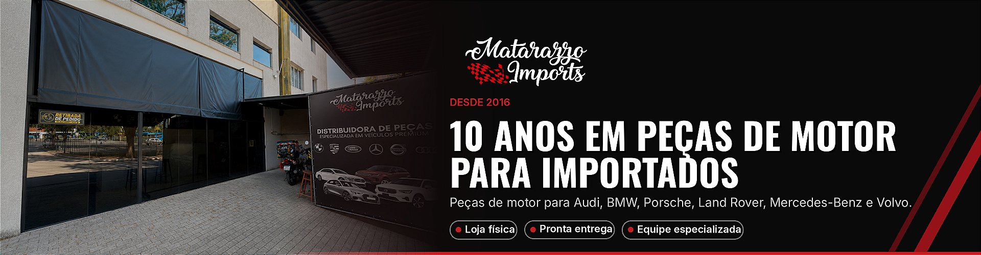 Matarazzo Imports, 10 anos em peças de motor para importados