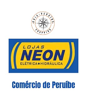 Loja Neon de Material elétrico e hidráulico em Peruíbe