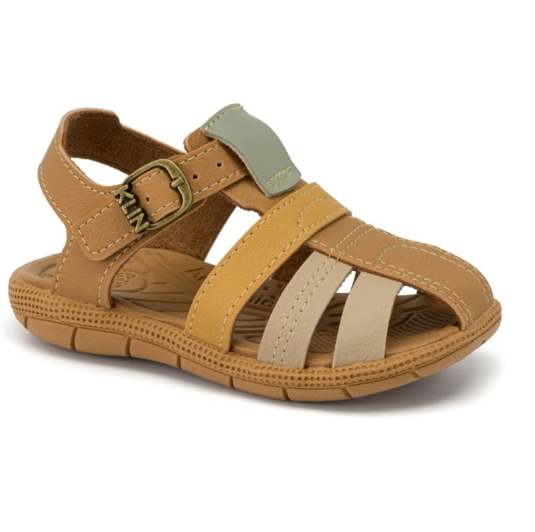 Tecido Sandalia Para Bebe Masculino Sandália Infantil Menino Klin