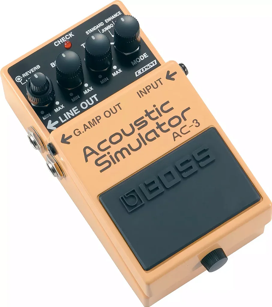 Pedal AC-3 Acoustic Simulator - transforma sua guitarra em um