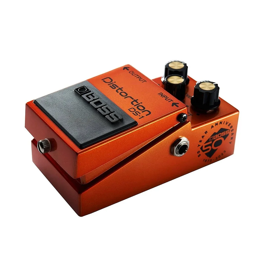 Pedal DS-1-B50A Comemorativo Boss 50 anos - MUSICWARE INSTRUMENTOS