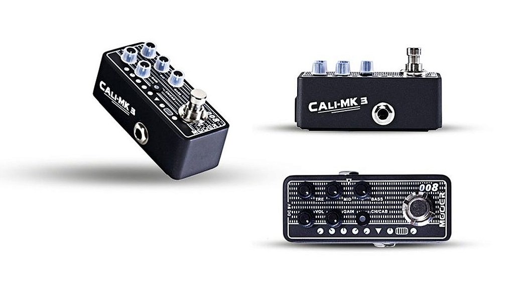 Pedal MOOER Pre Amp Guitarra CALI-MK3 (Mesa Boogie MKIII ) - M008