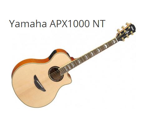 Violão APX1000 Yamaha aço Eletro-Acústico Cor: Natural - MUSICWARE