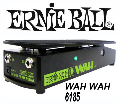 Pedal Ernie Ball Wah Wah - mod. 6185 - MUSICWARE INSTRUMENTOS MUSICAIS
