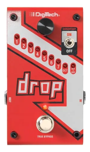 Pedal DROP-V Digitech c/ Fonte - MUSICWARE INSTRUMENTOS MUSICAIS