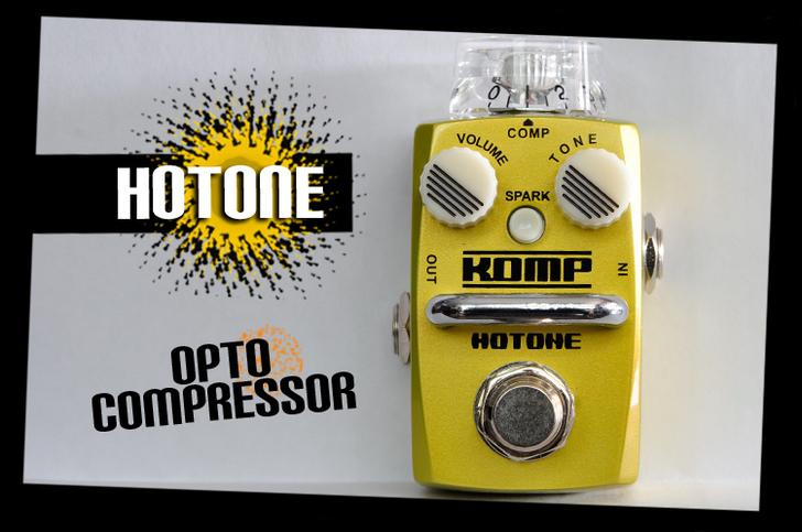 HOTONE コンプレッサー KOMP Pedal Hotone KOMP SCS-1 OPTO Compressor - MUSICWARE INSTRUMENTOS