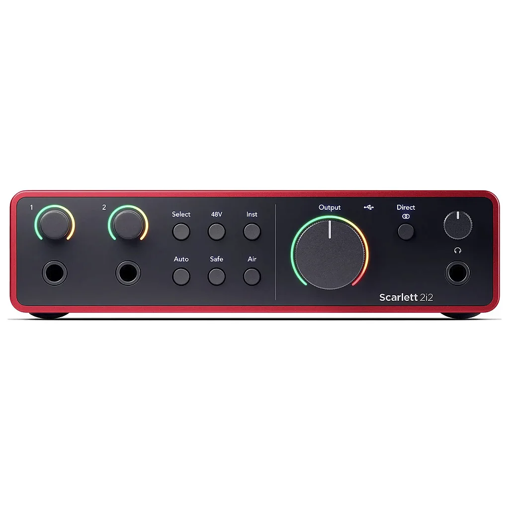 DTM・DAW Focusrite Scarlett 2i2 1st gen Interface de Áudio FOCUSRITE 2i2 4th Gen - MUSICWARE INSTRUMENTOS