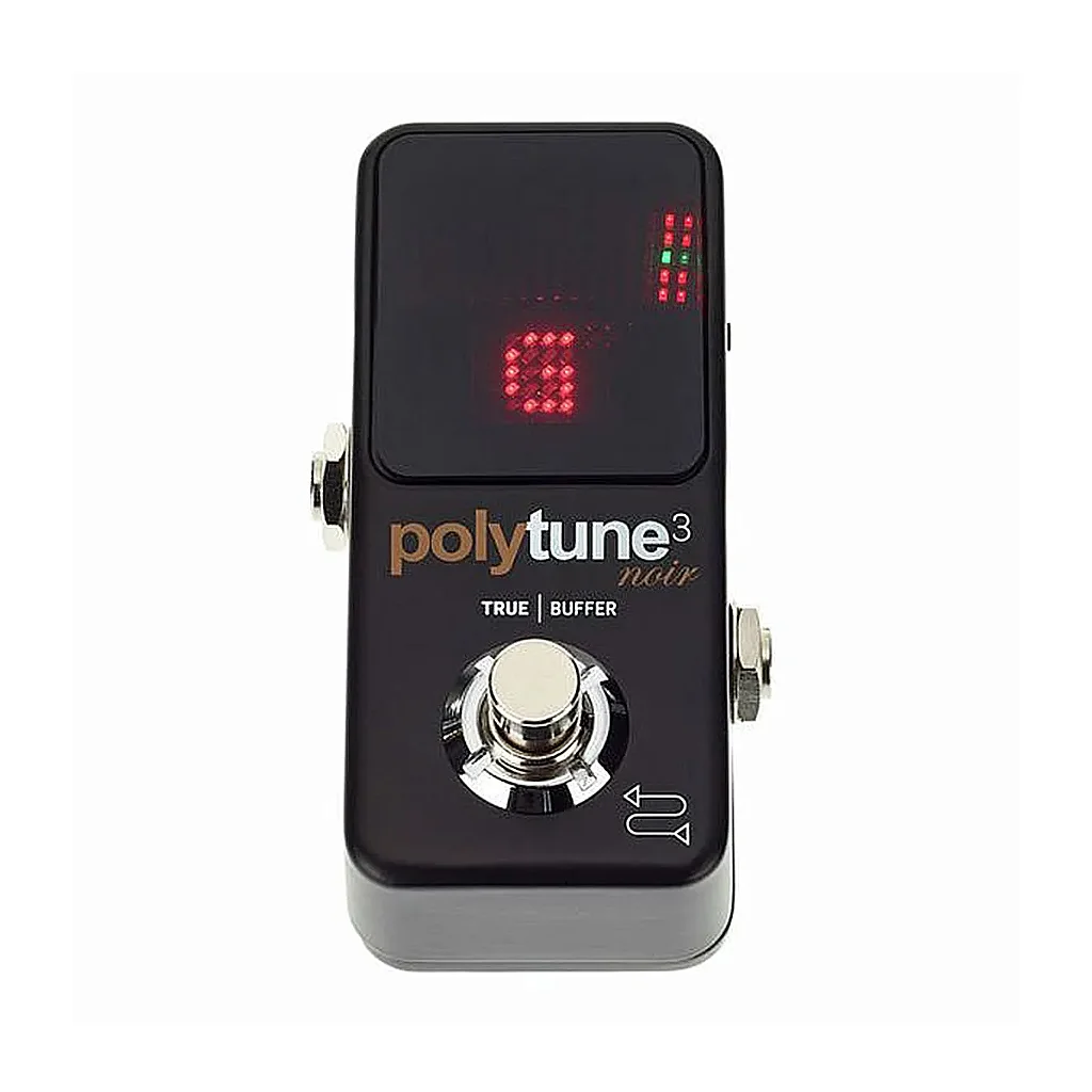 Pedal P/ Guitarra Afinador Tc Eletronic Polytune 3 Mini Noir