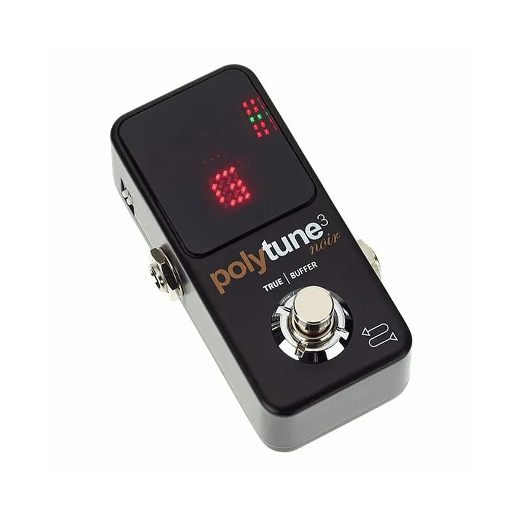 Pedal P/ Guitarra Afinador Tc Eletronic Polytune 3 Mini Noir