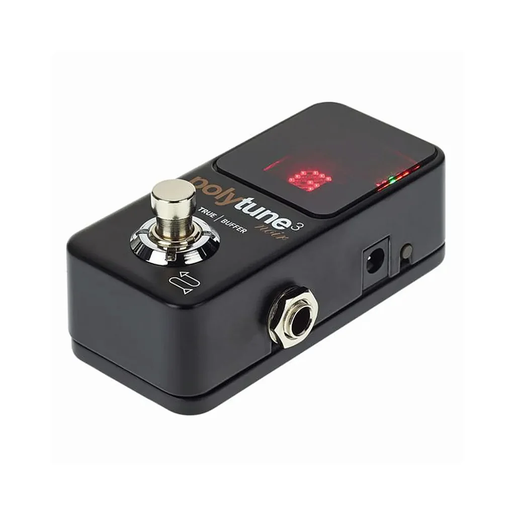 Pedal P/ Guitarra Afinador Tc Eletronic Polytune 3 Mini Noir