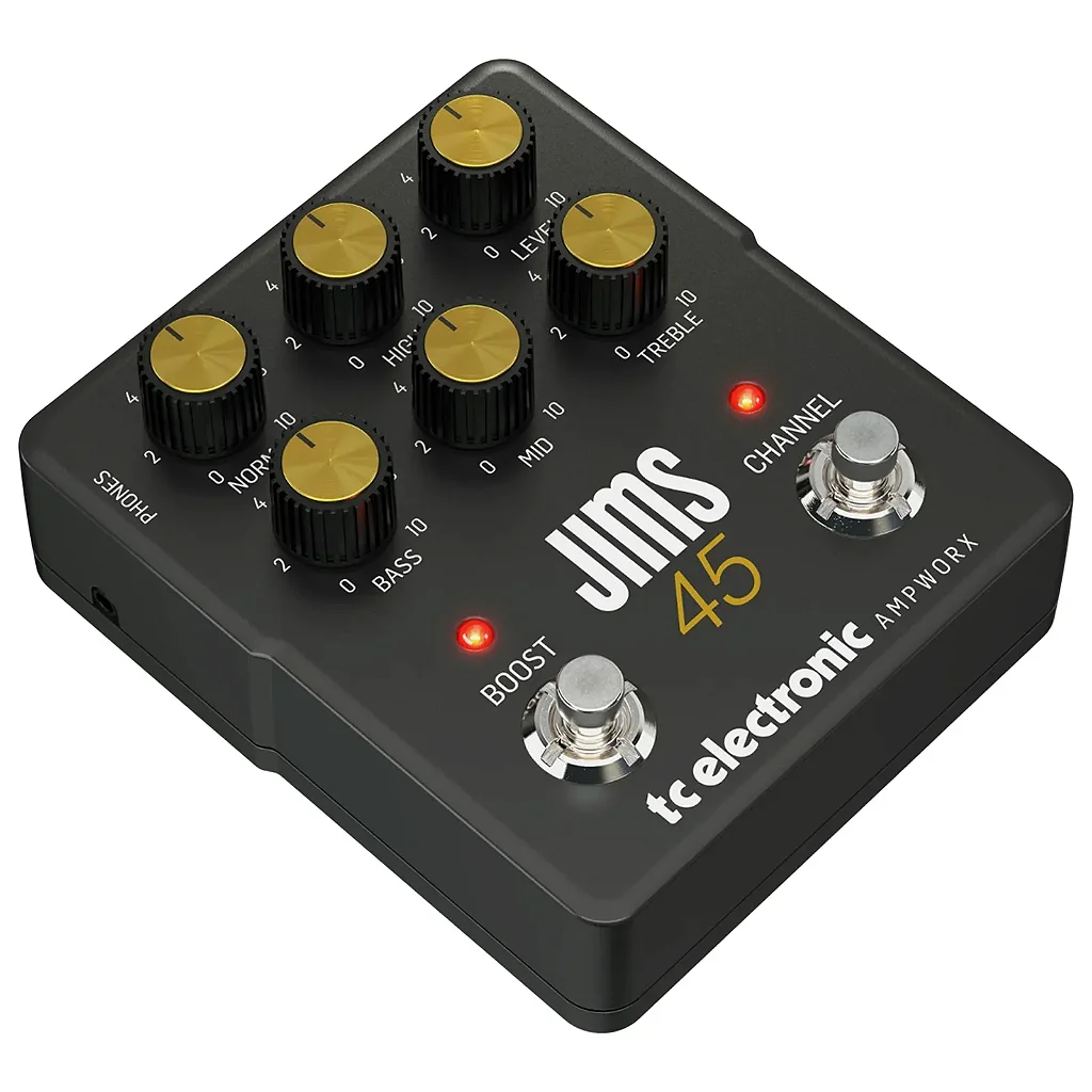 PEDAL TC ELECTRONIC JIMS 45 PREAMP - MUSICWARE INSTRUMENTOS MUSICAIS