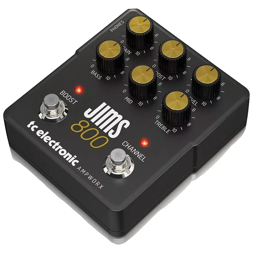 tc electronic JIMS 800 ギターエフェクター PEDAL TC ELECTRONIC JIMS 800 PREAMP - MUSICWARE INSTRUMENTOS MUSICAIS