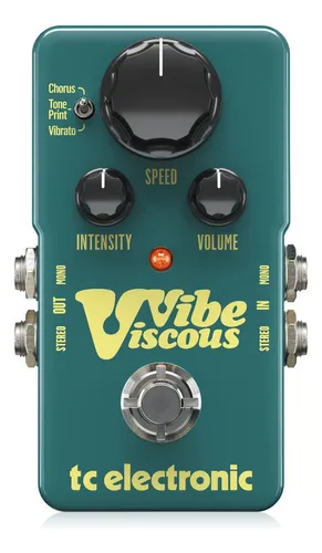 tc electronic Vibe Viscous ギターエフェクター Pedal TC ELETRONIC Vibe Viscous - MUSICWARE INSTRUMENTOS MUSICAIS