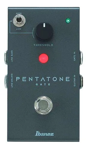 Pedal IBANEZ Noise Gate Para Instrumentos Pentatone Series PTGATE