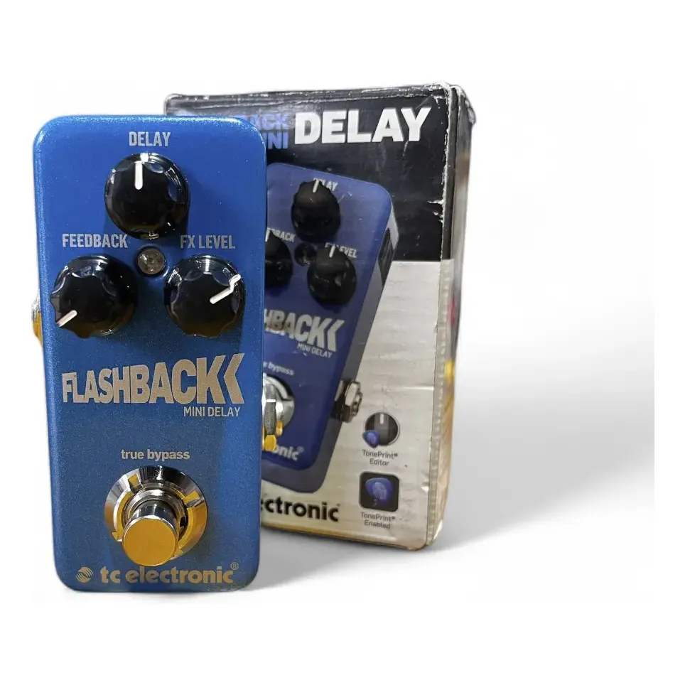 Pedal TC Electronic p/ Guitarra Flashback Mini Delay & Looper