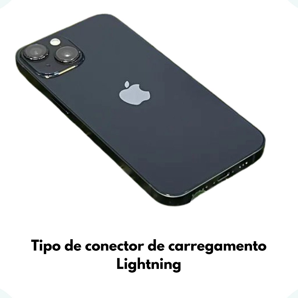 Smartphone Apple iPhone 14 Cor Meia Noite Preto - Ecomtech Informática