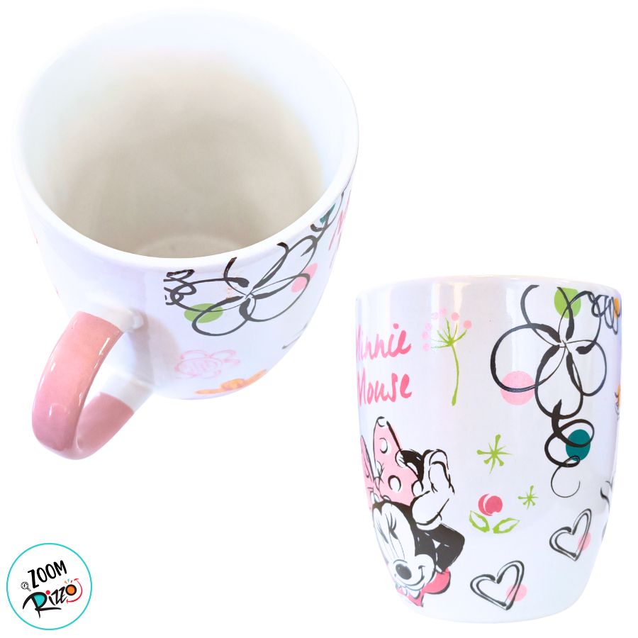 Caneca de Cerâmica - Minnie Mouse - Branca - 330ml - Disney