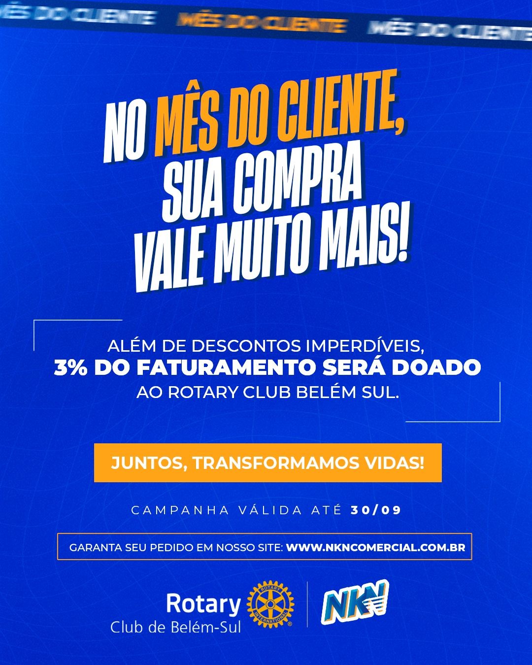Mês do Cliente
