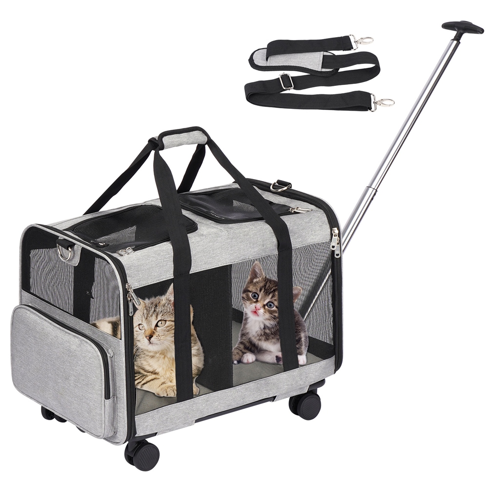 Pet Mochila Transportadora De Gato Bolsa Transporte Pet Luxo Com