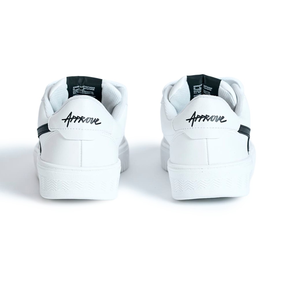 Tenis New Step One X Approve Branco e Preto - Sport West | Loja de