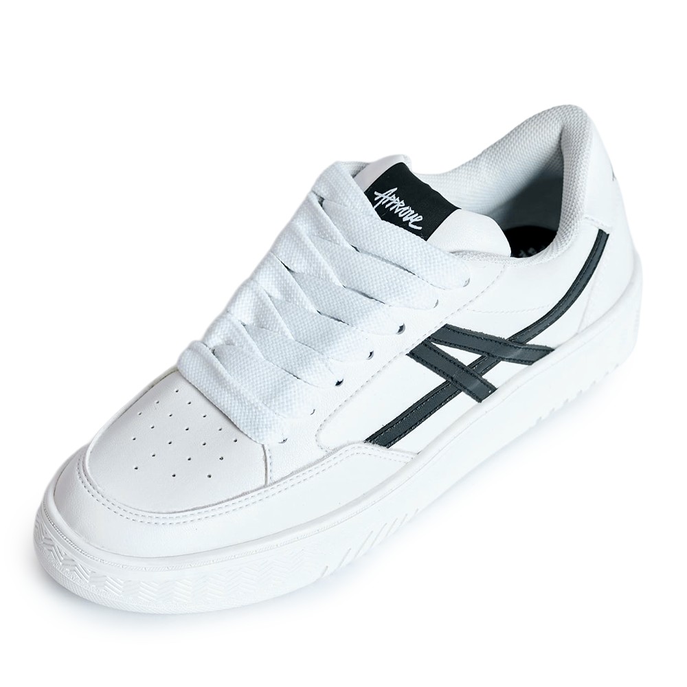 Tenis New Step One X Approve Branco e Preto - Sport West | Loja de
