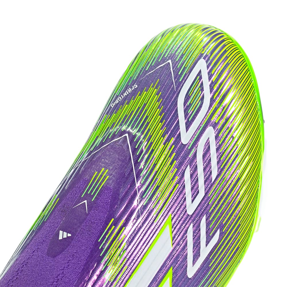 Chuteira Adidas F50 League Campo Roxo, Verde e Branco - Sport West