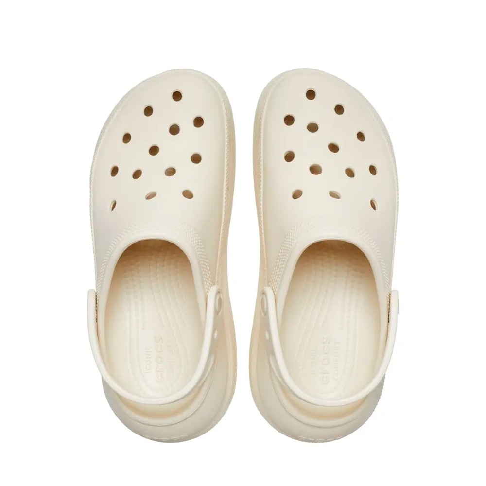 Sandália Crocs Classic Crush Clog Feminina Bege - Sport West