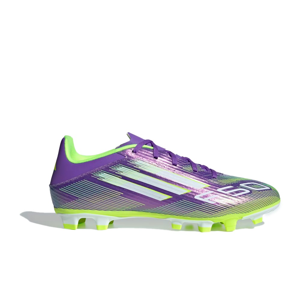 Chuteira Adidas Campo F50 Club Infantil Roxo/Verde - Sport West
