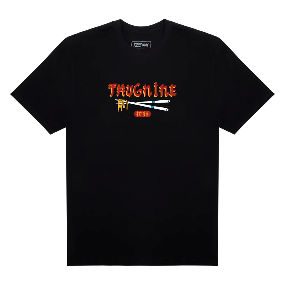 Camiseta Thug Nine Lamen Storm Preto - West + | A loja que renova