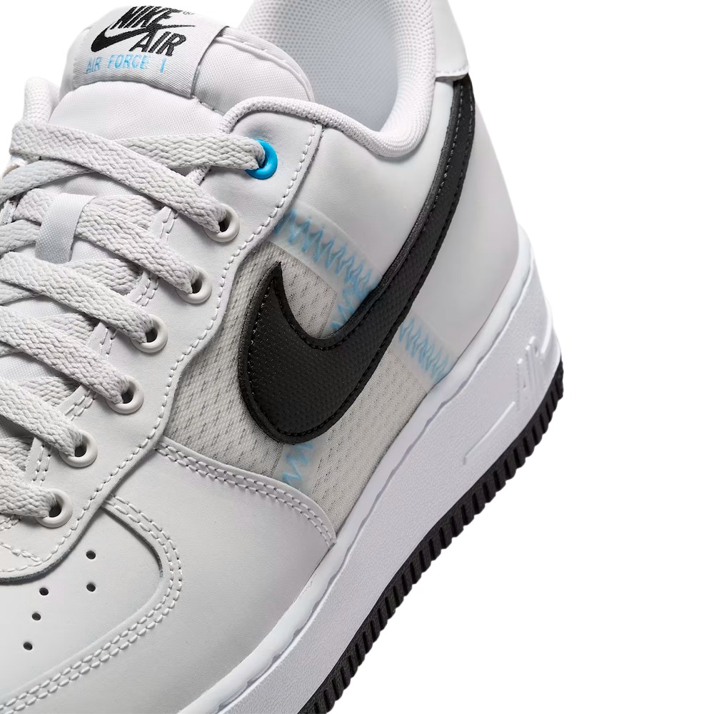 Tênis Nike Air Force 1 07 LV8 Cinza/Branco/Preto/Azul - West + | A
