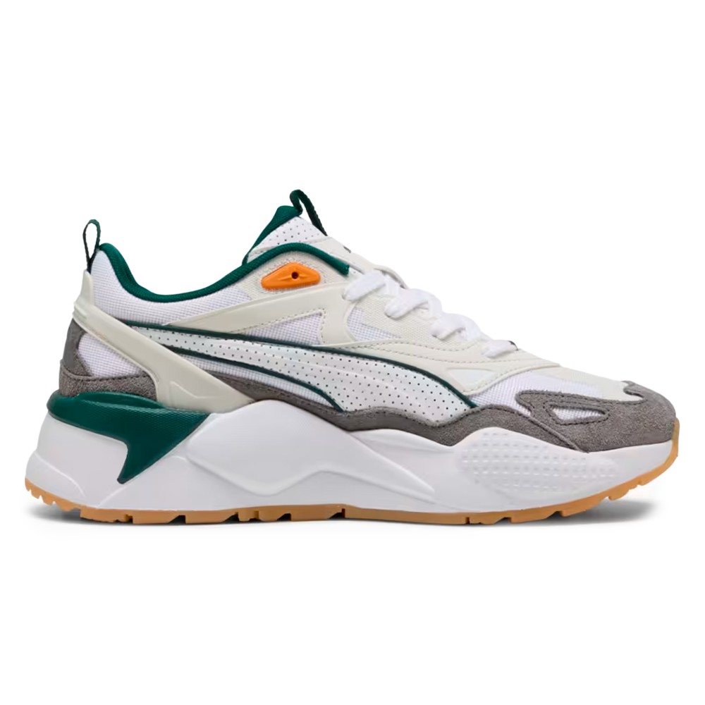Tênis Puma RS-X Efekt Branco, Cinza e Verde West A loja que