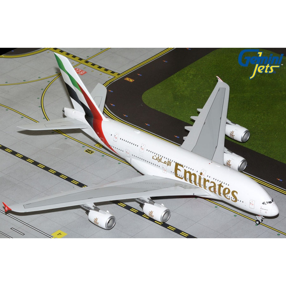 Avião Gemini Jets 1:200 Emirates Airbus A380 Metal | Drive