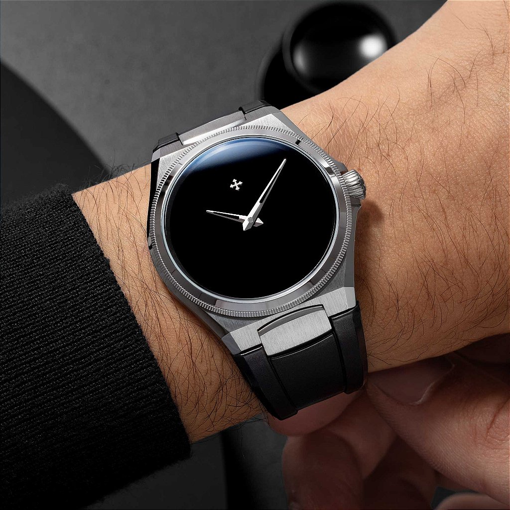 RANS ベアドレス ブラック サテン ヴュート イルマ Relógio Venezianico Arsenale Ultrablack 40mm Musou Black