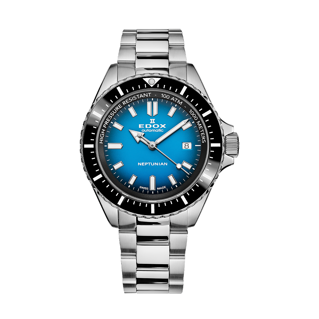 Edox Neptunian 1000M Diver Pro | Herit Watches - Curadoria