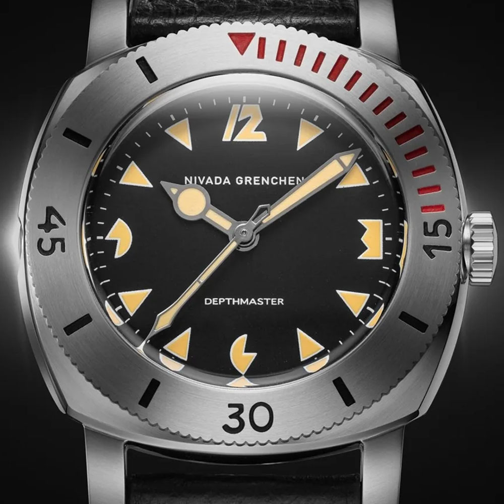 Nivada Grenchen Depthmaster - Pacman 42 - Curadoria, exclusividade