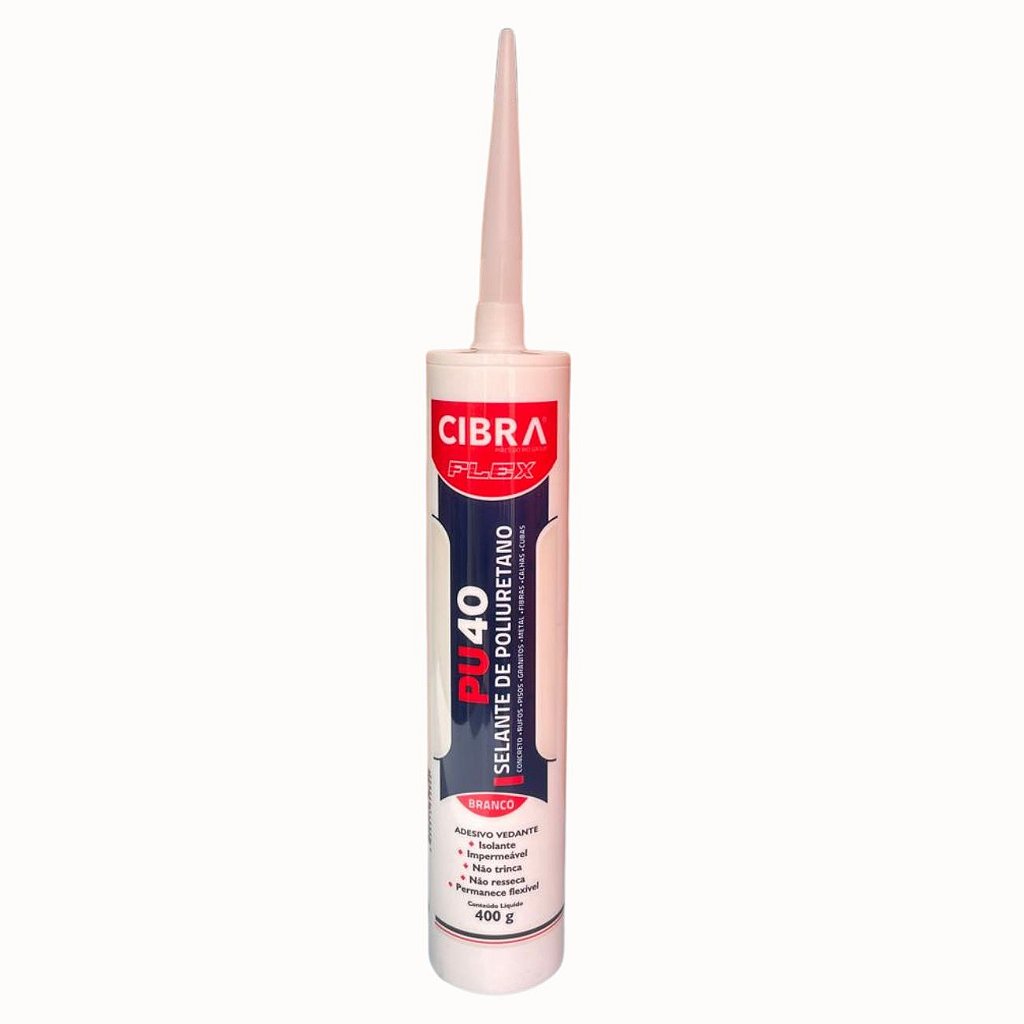 Selante PU40 400g Branco Cibraflex - NTS Comercial | Materiais de