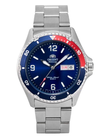 Relógio Orient Masculino - Mako II Automático Pepsi - FAA02009D9