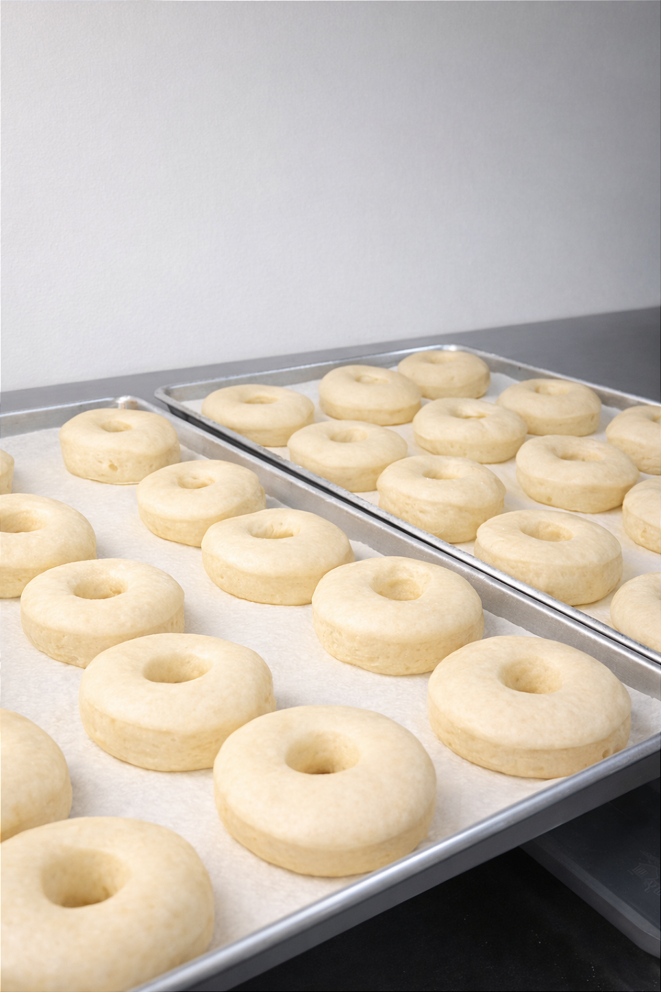 Produção de donuts