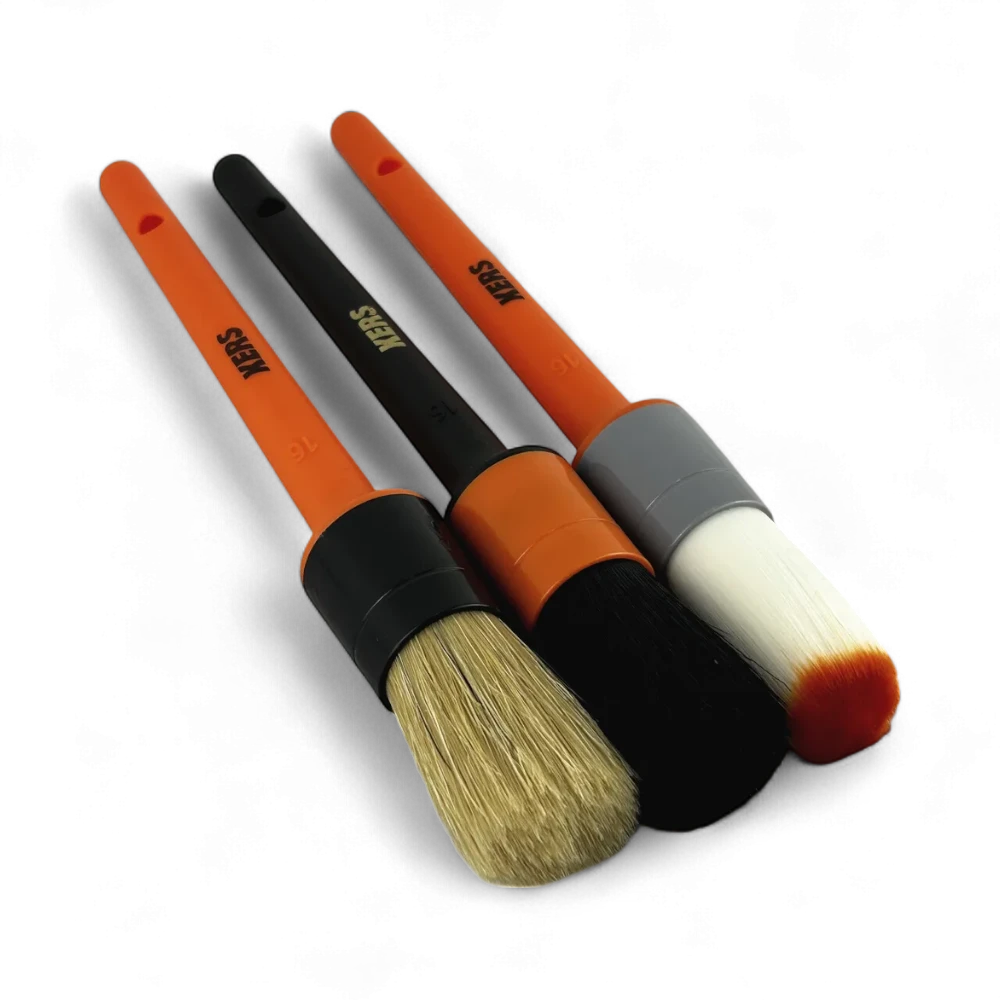 Kit 3 Pincéis Detalhamento Automotivo Key Brush N°16 Kers - Ka&B