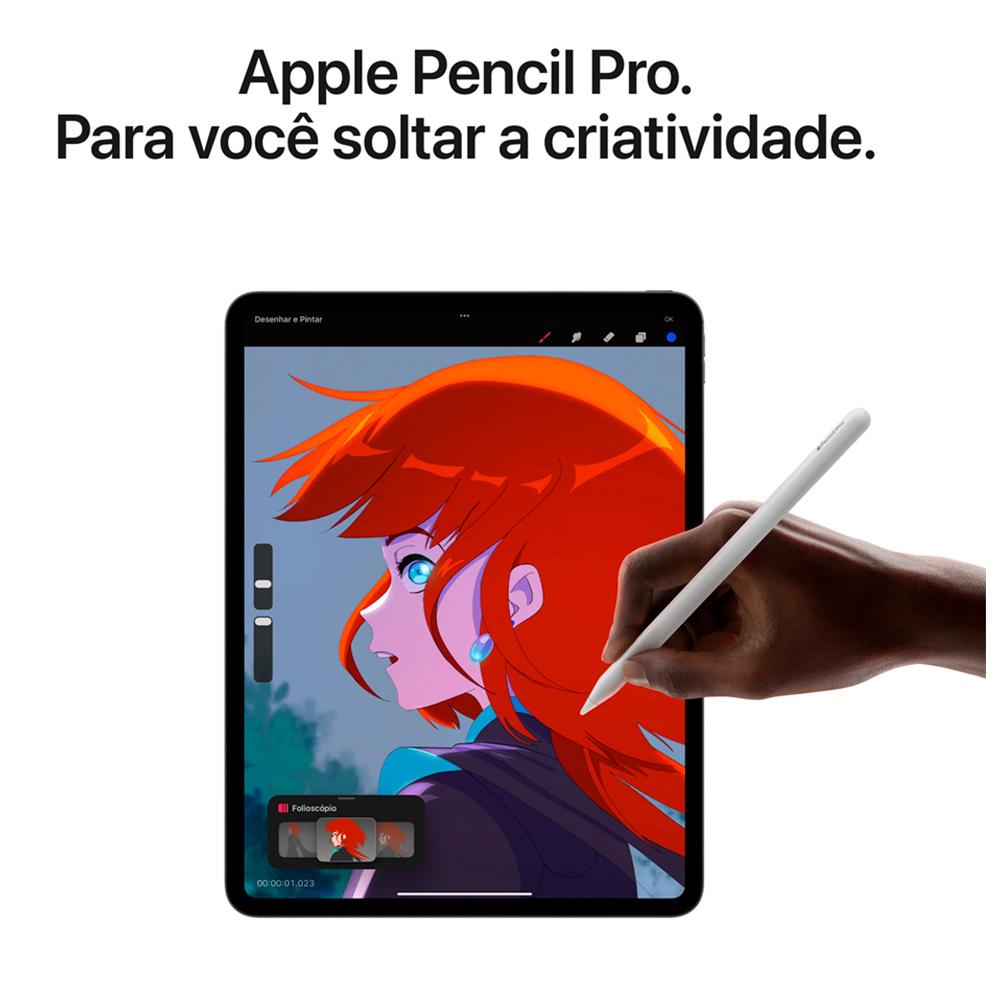 iPad Pro Apple 7 Geração M4 13 Wi-Fi 1TB + Celular 5G Preto