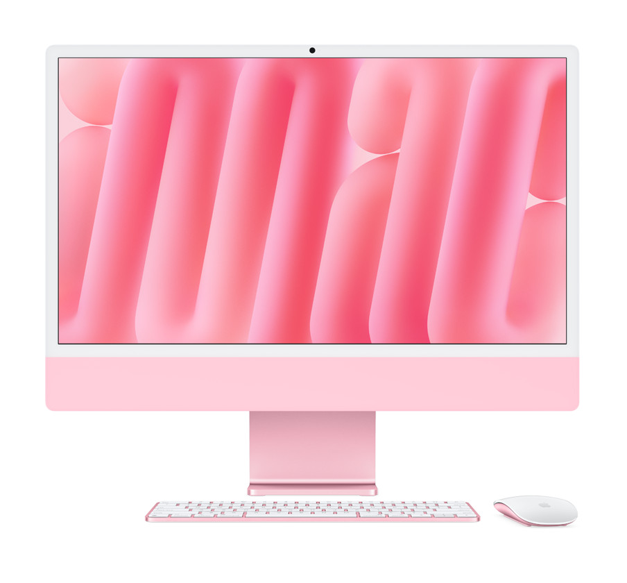 Imac M4 24” 2024 CPU 10 GPU 10 16GB 256GB Azul Prata Verde Rosa