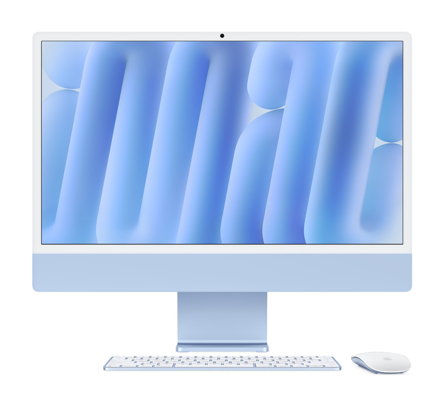 新品未開封 iMac M4 24GB 512GB AppleCare付 Imac M4 24” 2024 CPU 10 GPU 10 16GB 512GB Azul Prata Silver Verde