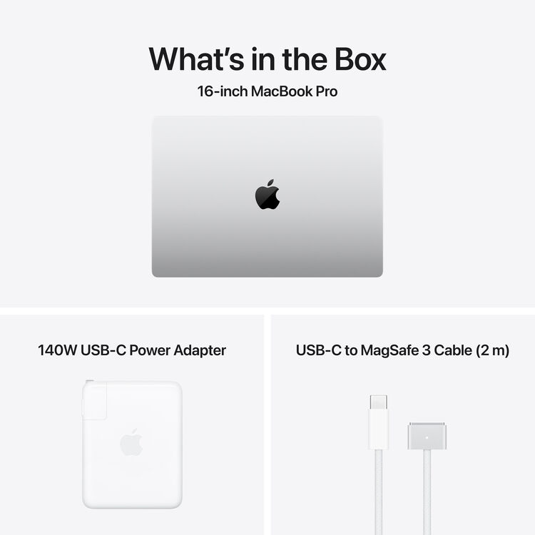 MacBook Pro 16 M5 Pro 48gb 1TB 2026 Prata SilverMGE64BZ/A Prateado