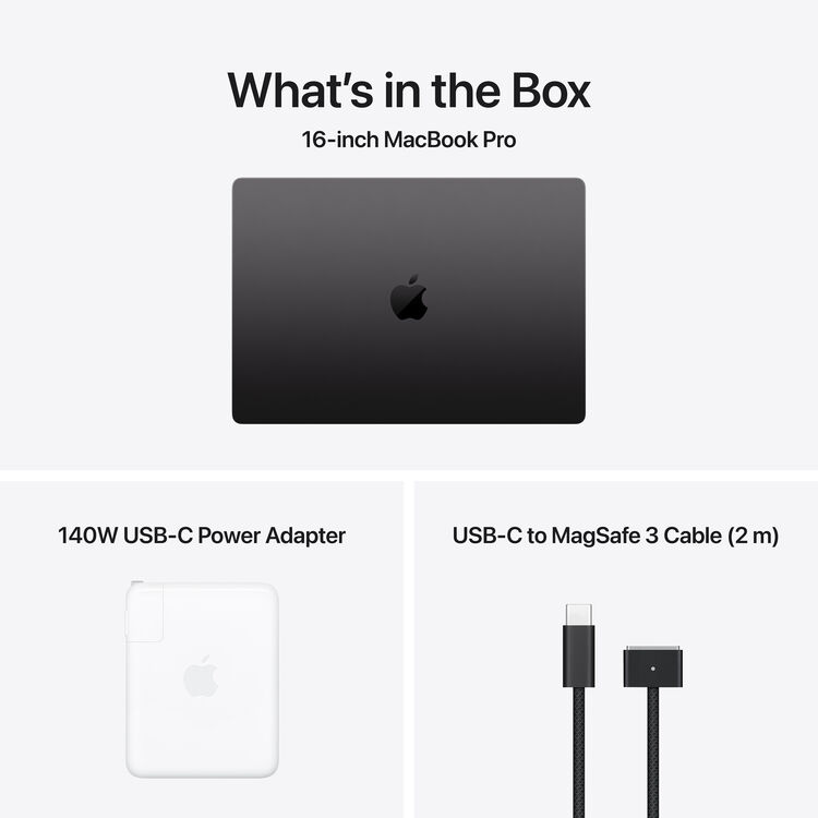 MacBook Pro 16 M5 Max 36gb 2TB 2026 Space Black Preto MGED4BZ/A