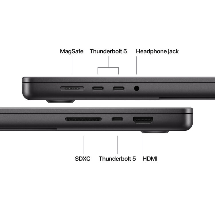 MacBook Pro 16 M5 Max 36gb 2TB 2026 Space Black Preto MGED4BZ/A