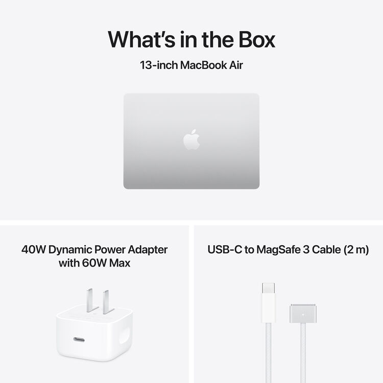MacBook Air 13.6 M5 16gb 1TB 2026 Prata - Meia Noite - Estelar