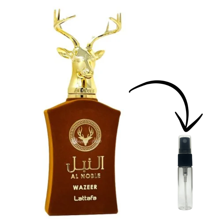 Decant Al Noble Wazeer Lattafa Perfumes 5ml