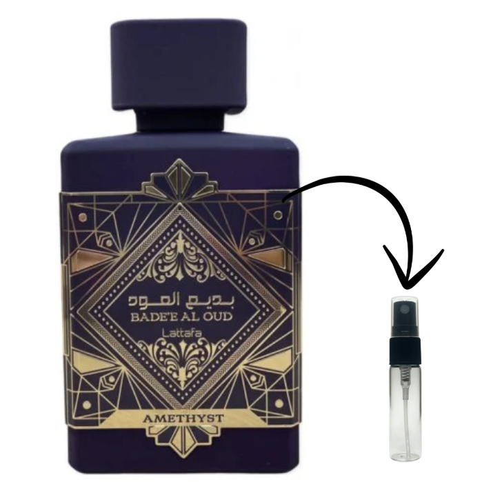 Decant Bade'e Al Oud Amethyst Lattafa Perfumes 5ml